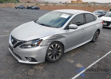 2018 Nissan Sentra Sr from USA, damaged, VIN 3N1AB7AP1JY256015